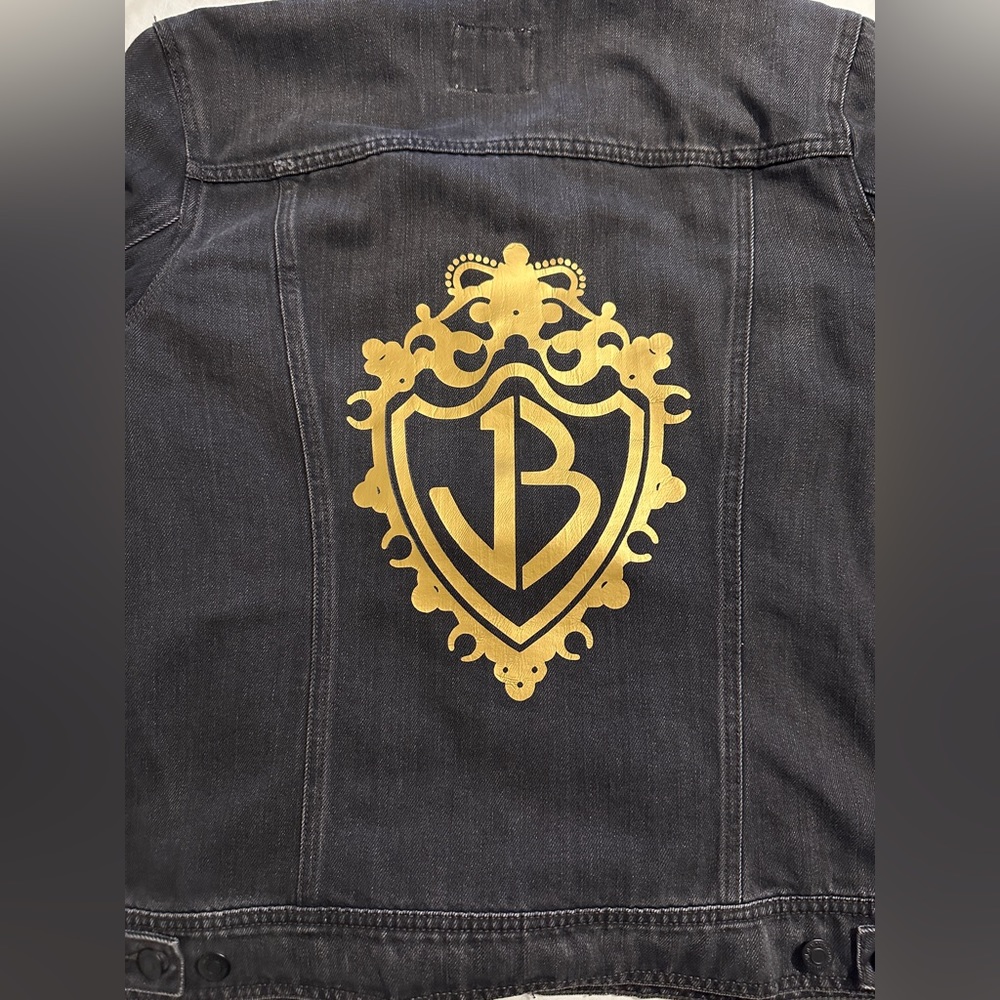 Vintage Jonas Brothers Jean Jacket with Jonas Brothers / Camp Rock Pins included